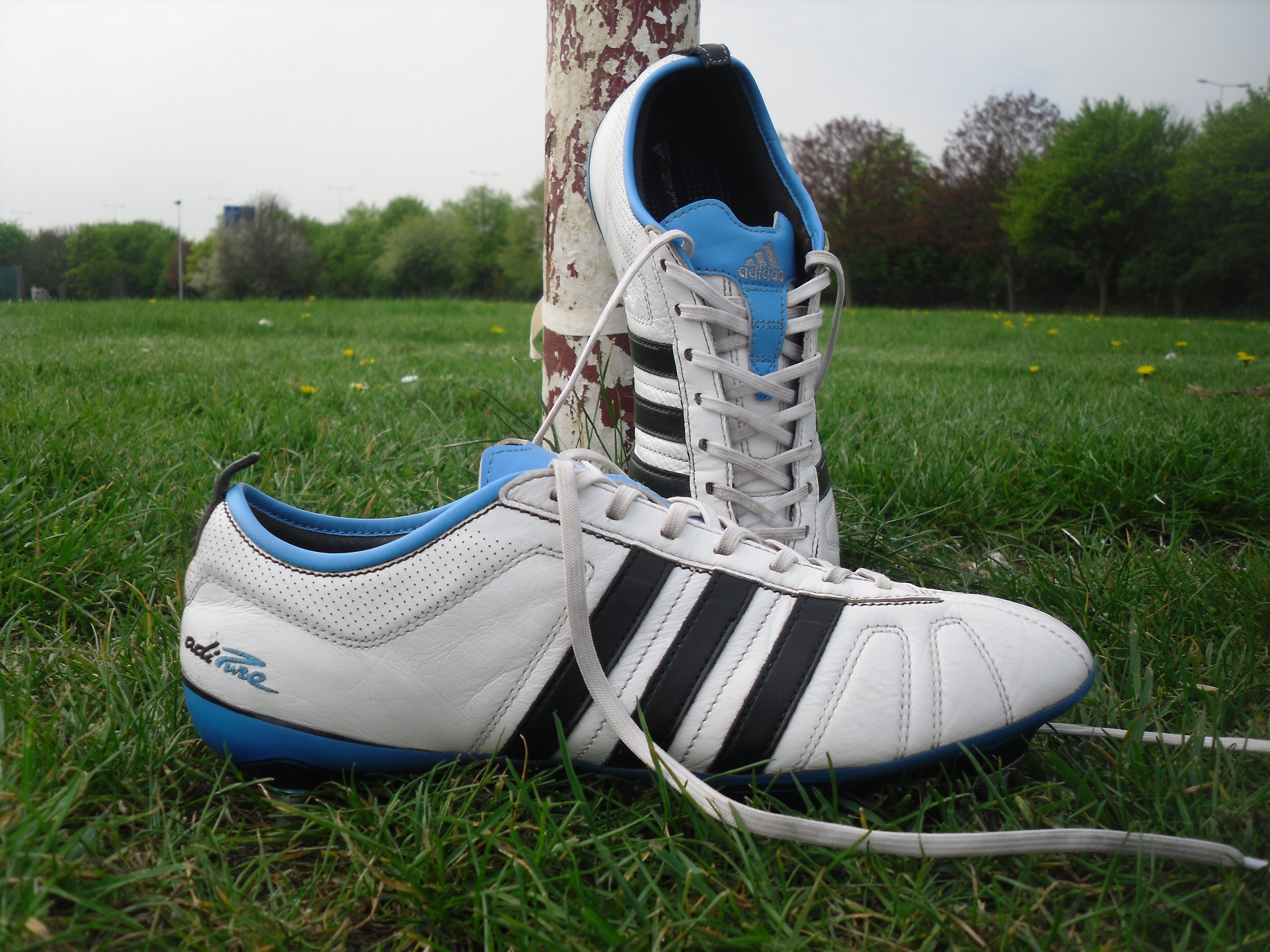 adidas adipure football boots white