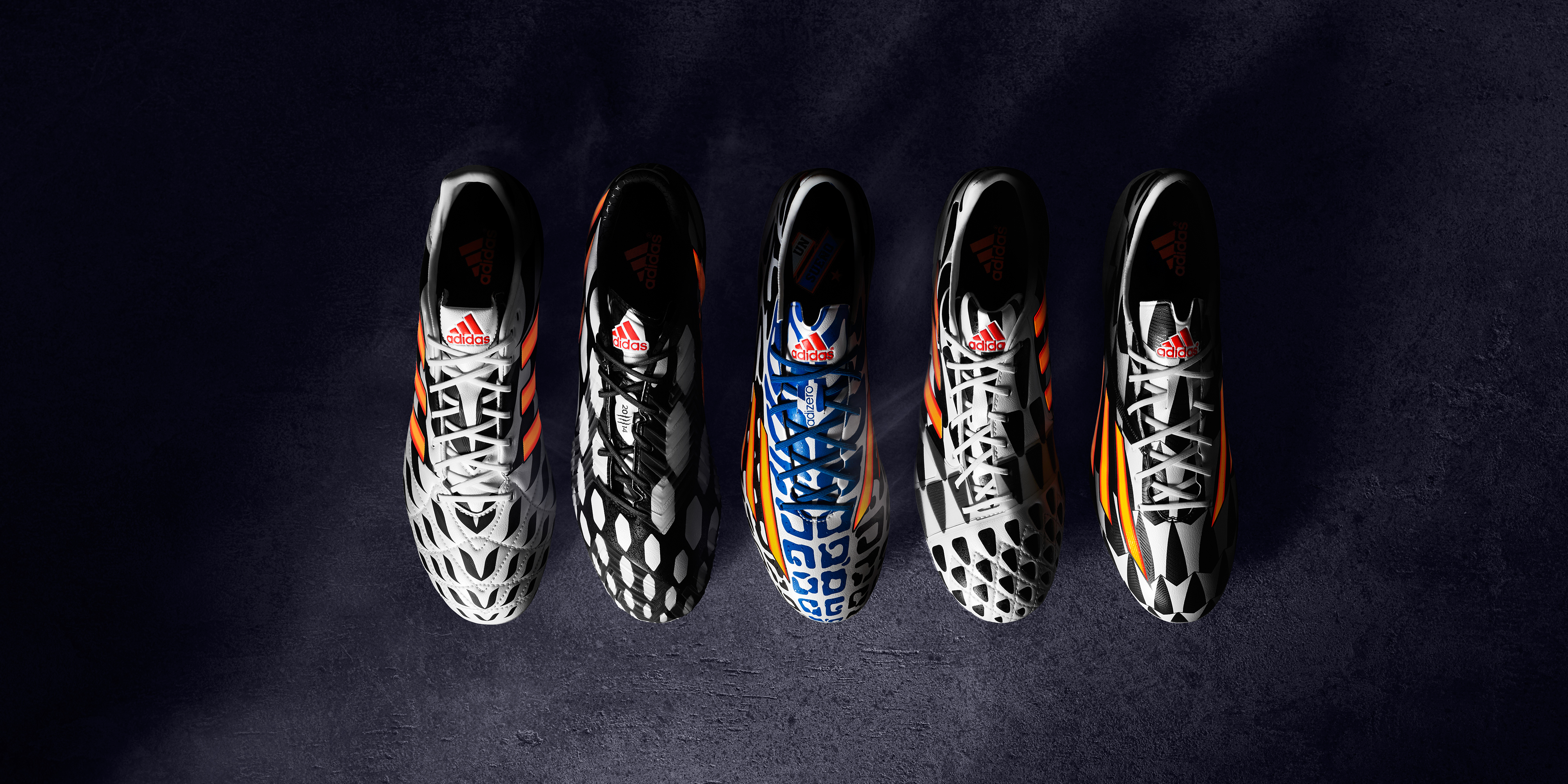 Adidas unveils unique Battle Pack boots collection ahead of 2014 World Cup  in Brazil, SIDELINE